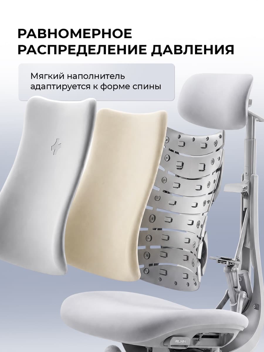 Офисное кресло LiberNovo Maxis Airflow (Glacier)