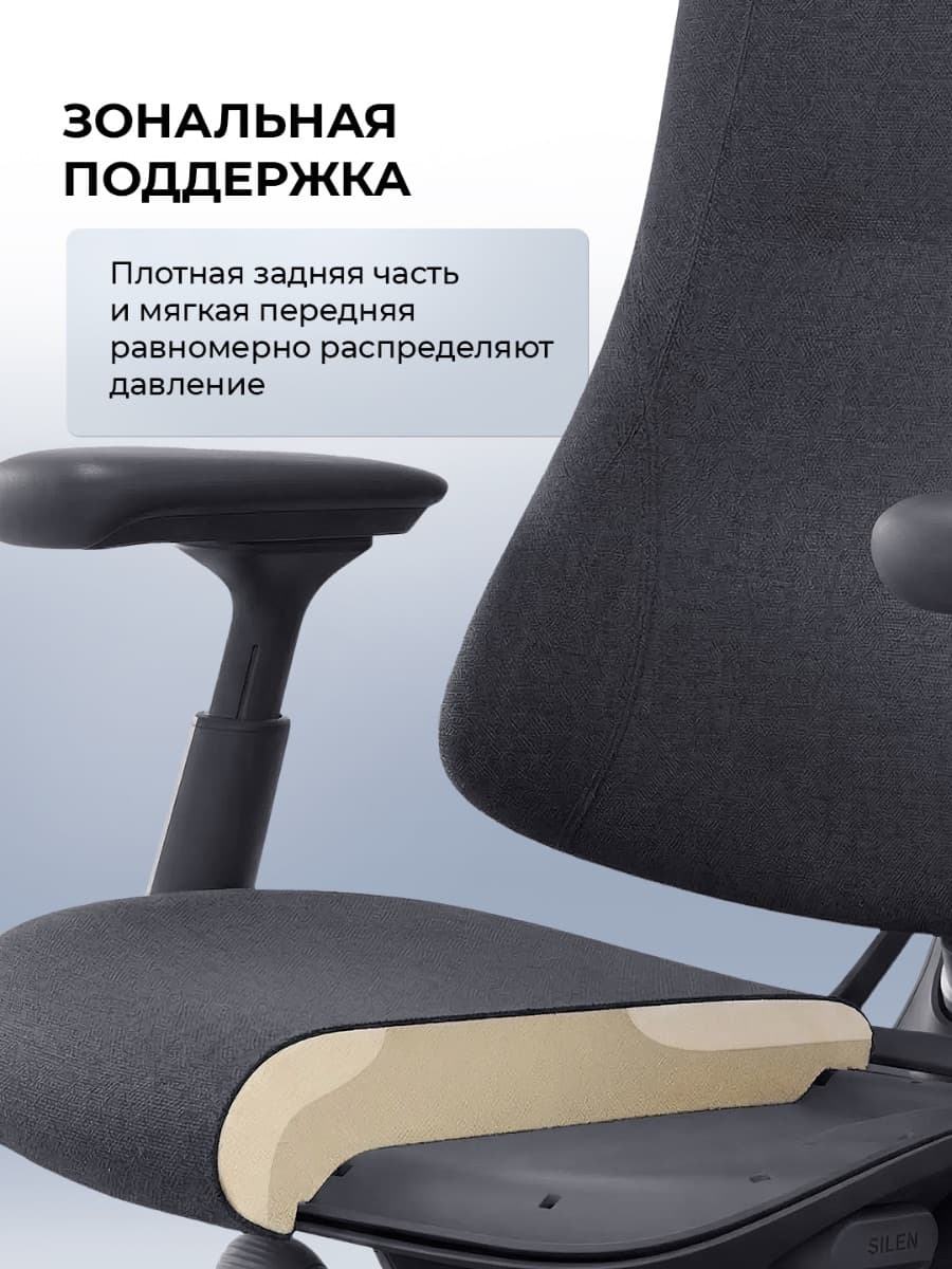 Офисное кресло LiberNovo Omni HB (Midnight Black)
