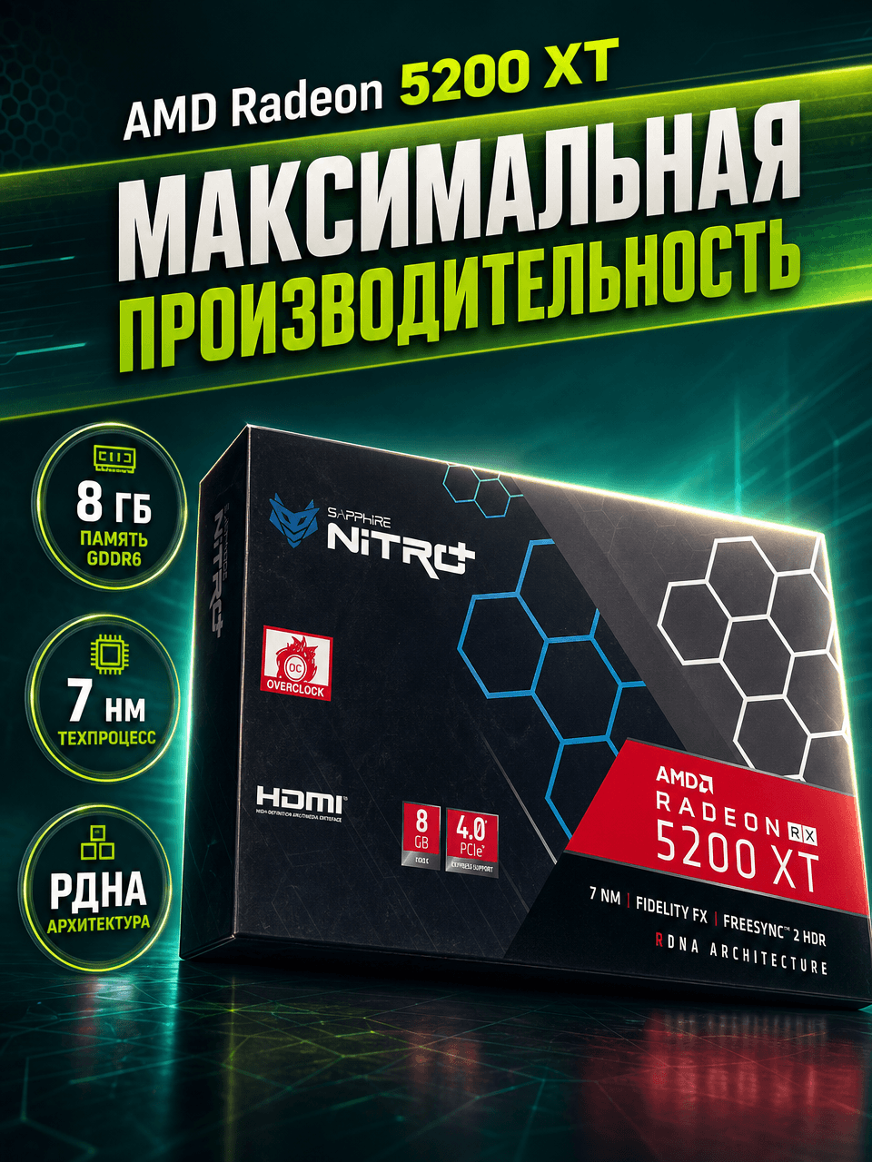 Radeon RX5700 XT NITRO 8gb