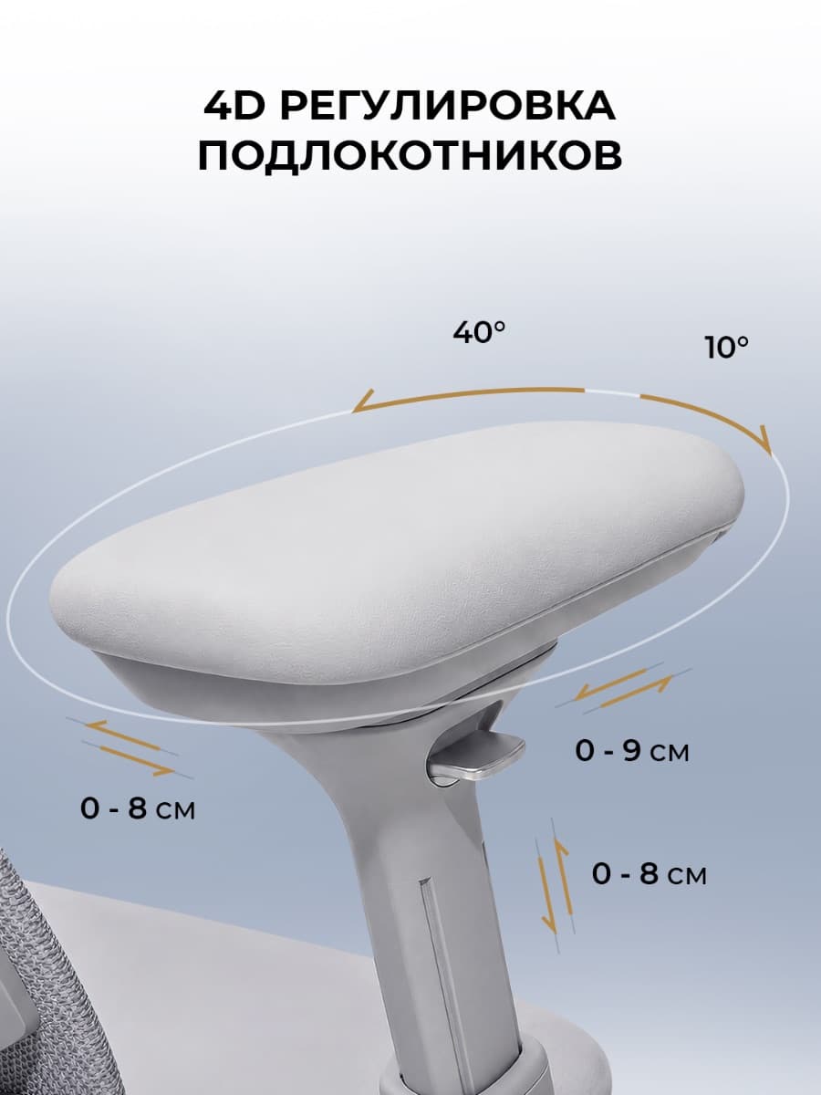 Офисное кресло LiberNovo Omni HB (Grey)