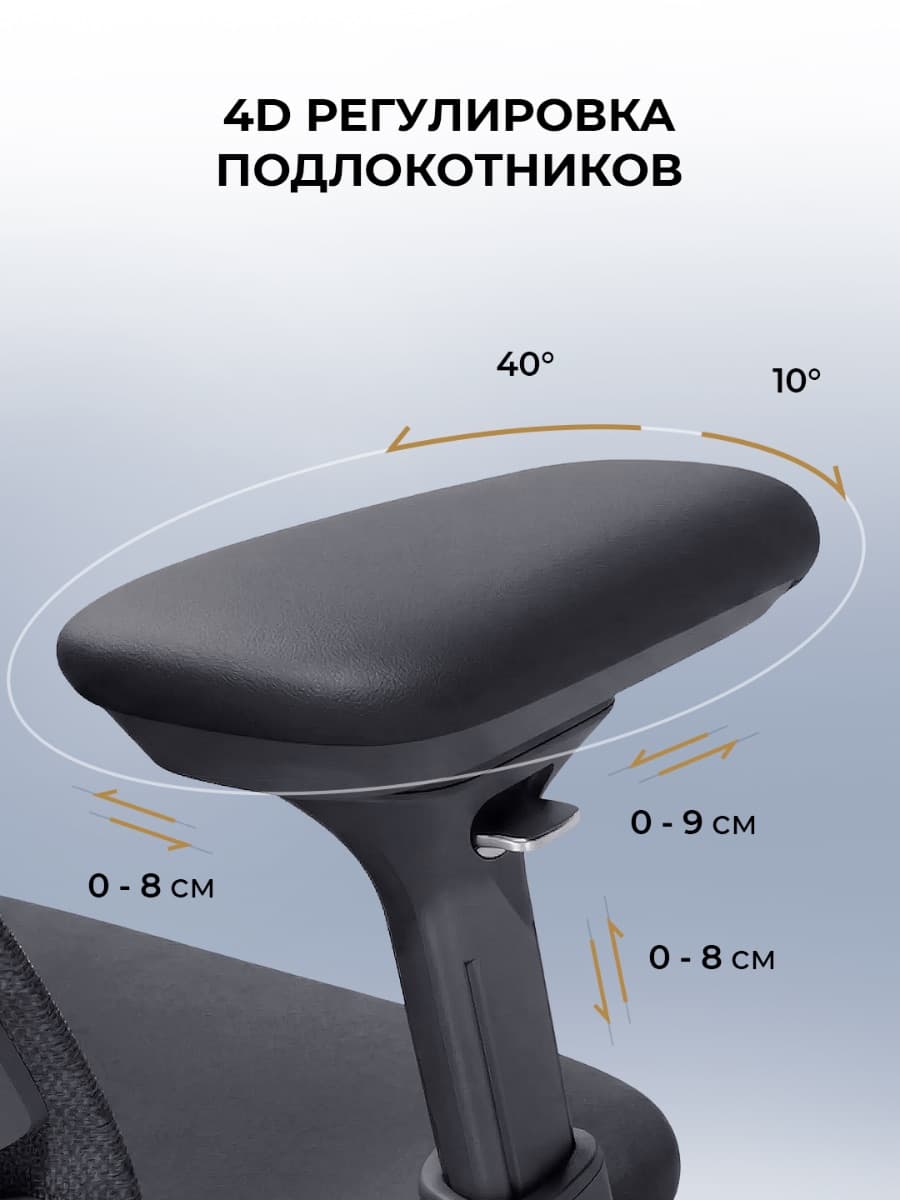 Офисное кресло LiberNovo Omni HB (Midnight Black)